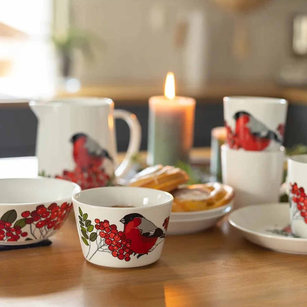 Martinex Koti asjett 17 cm dompap