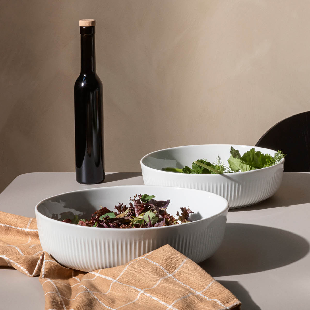 Eva Trio Legio Nova salatskåler 2 stk 2L/3,3L