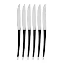 Audrey grillkniv 23,5 cm 6-pack svart