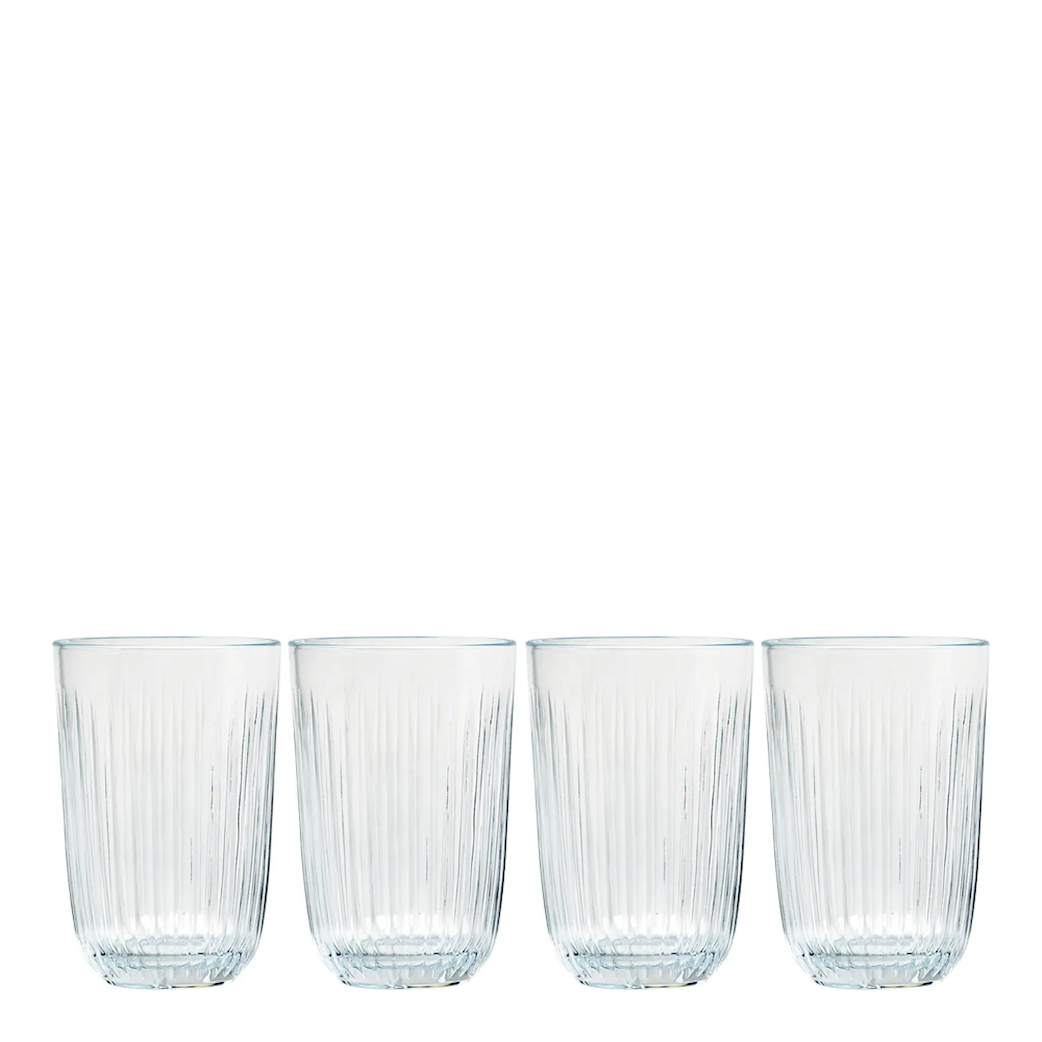 Kähler Hammershøi Vattenglas 37 cl 4-pack Klar