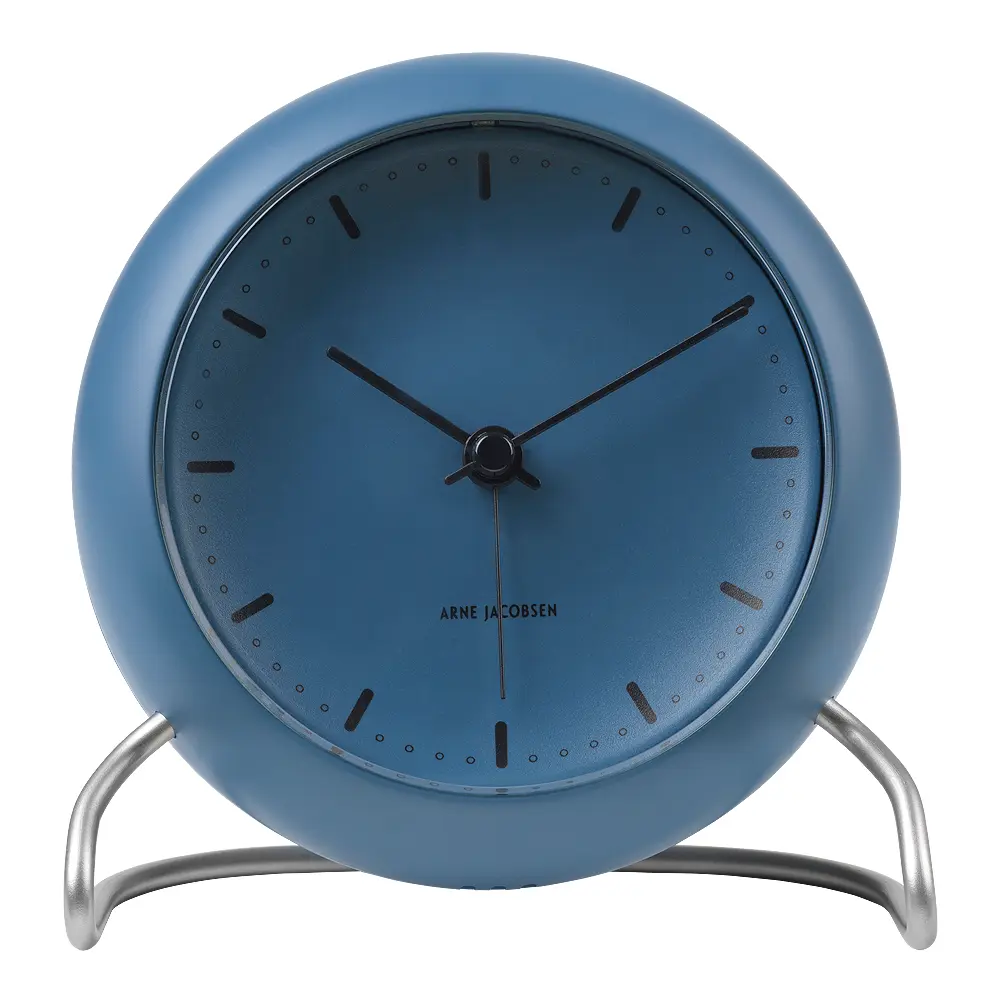 City Hall Pöytäkello 11 cm Sininen