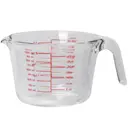 bAYk Mätkopp 1L Eldfast Glas Klar