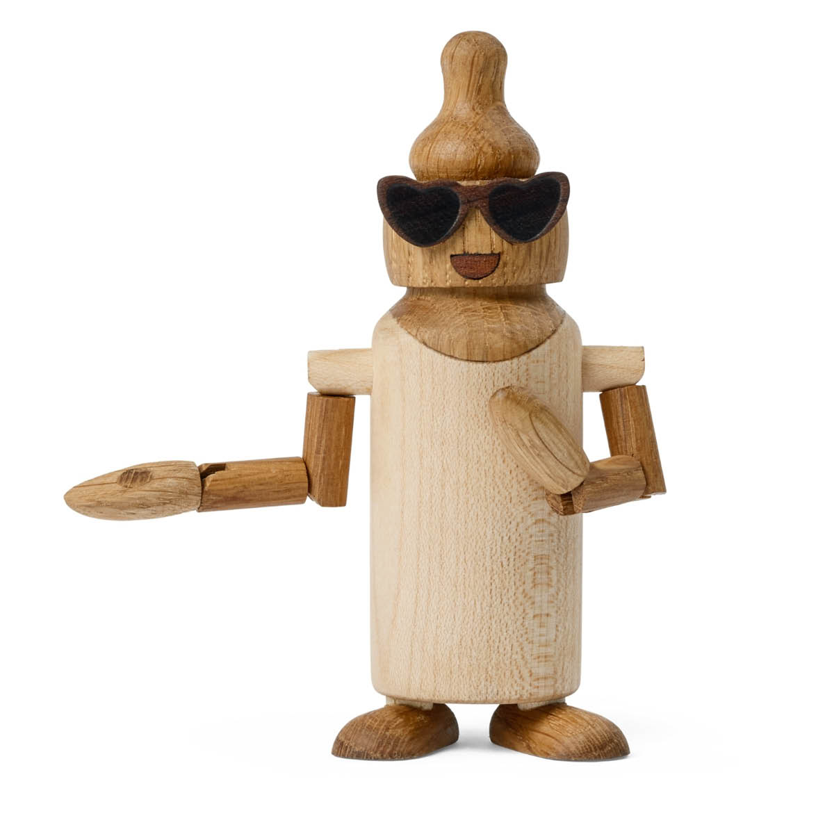 Spring Copenhagen Woodies Billie Bottle träddekoration babyflaska 11,6 cm lönn