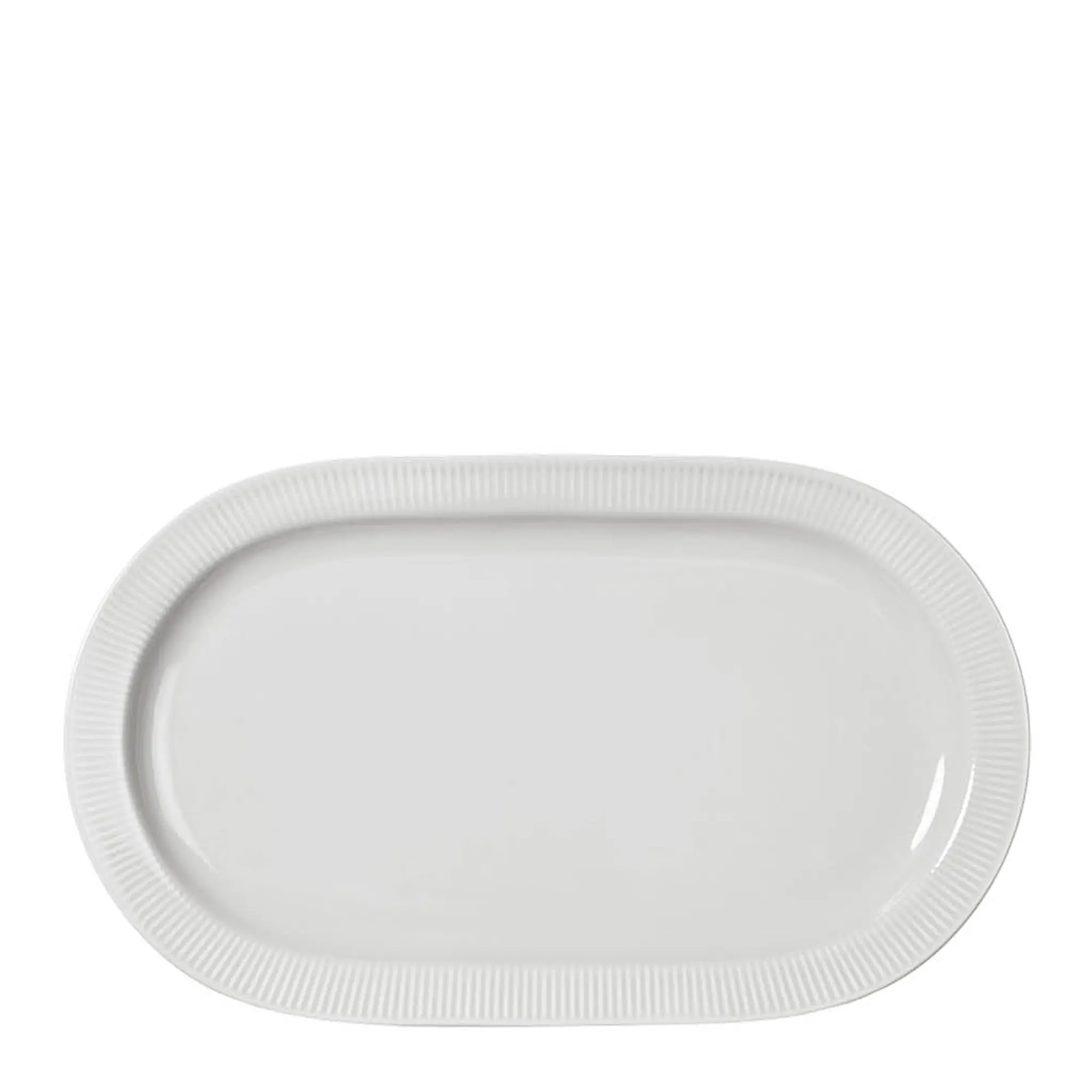 Sagaform Inka serveringsfat 34x20 cm hvit