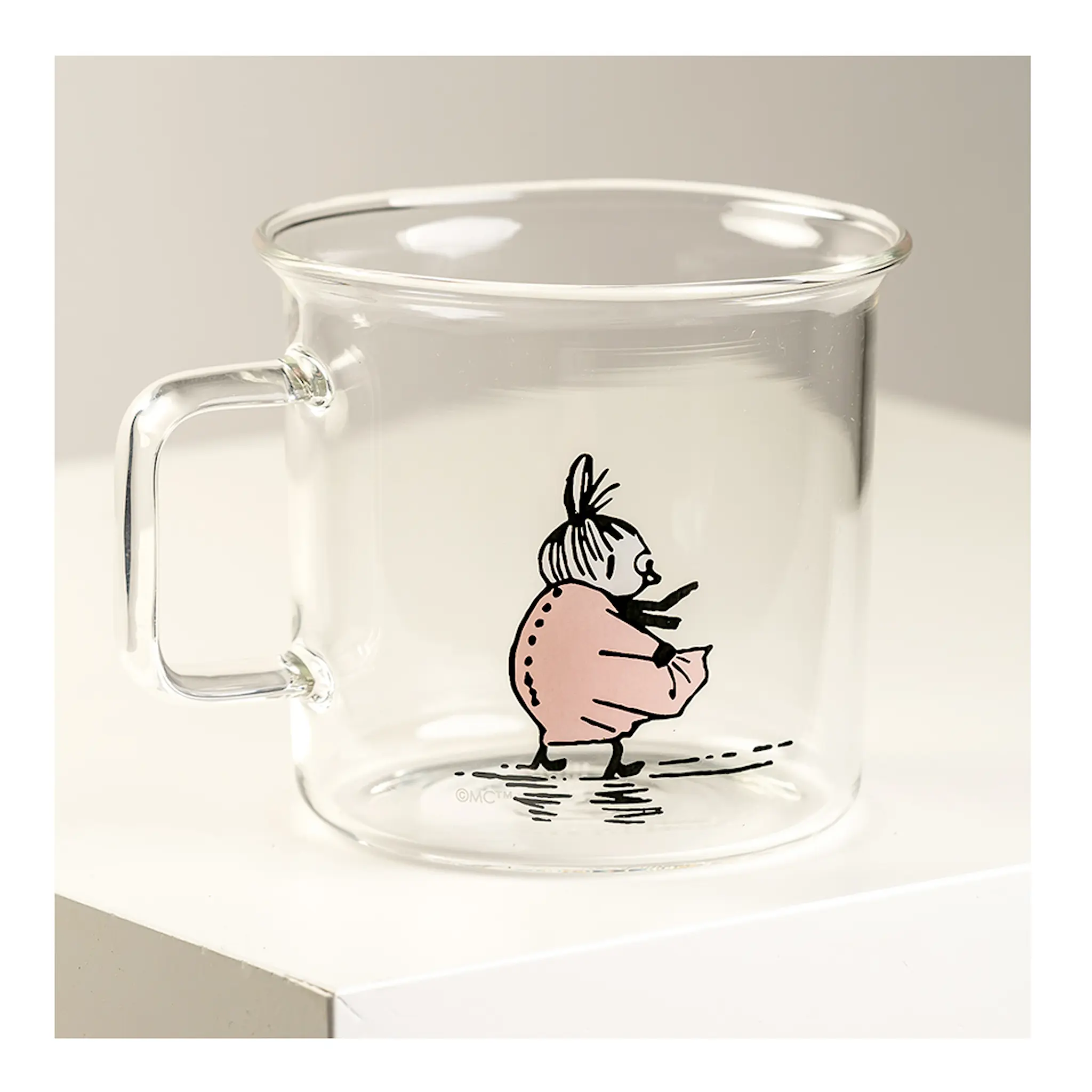 Muurla Muumi Lasimuki Pikku Myy 35 cl Kirkas