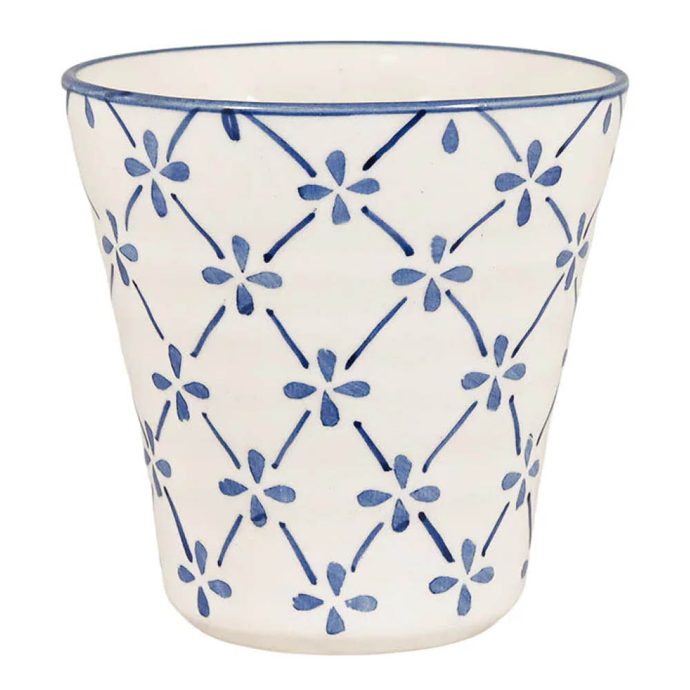 Strömshaga Marion lattekrus 32 cl kløver blå