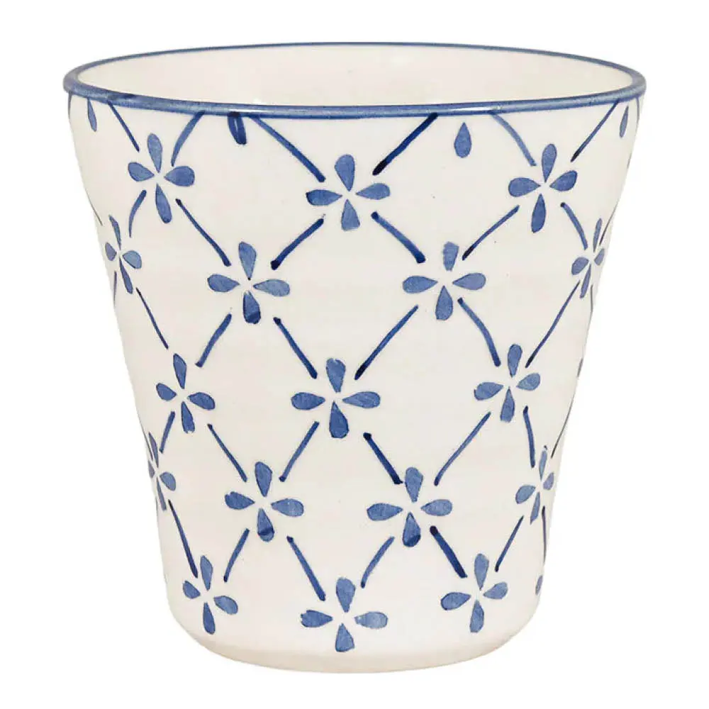 Marion lattekrus 32 cl kløver blå