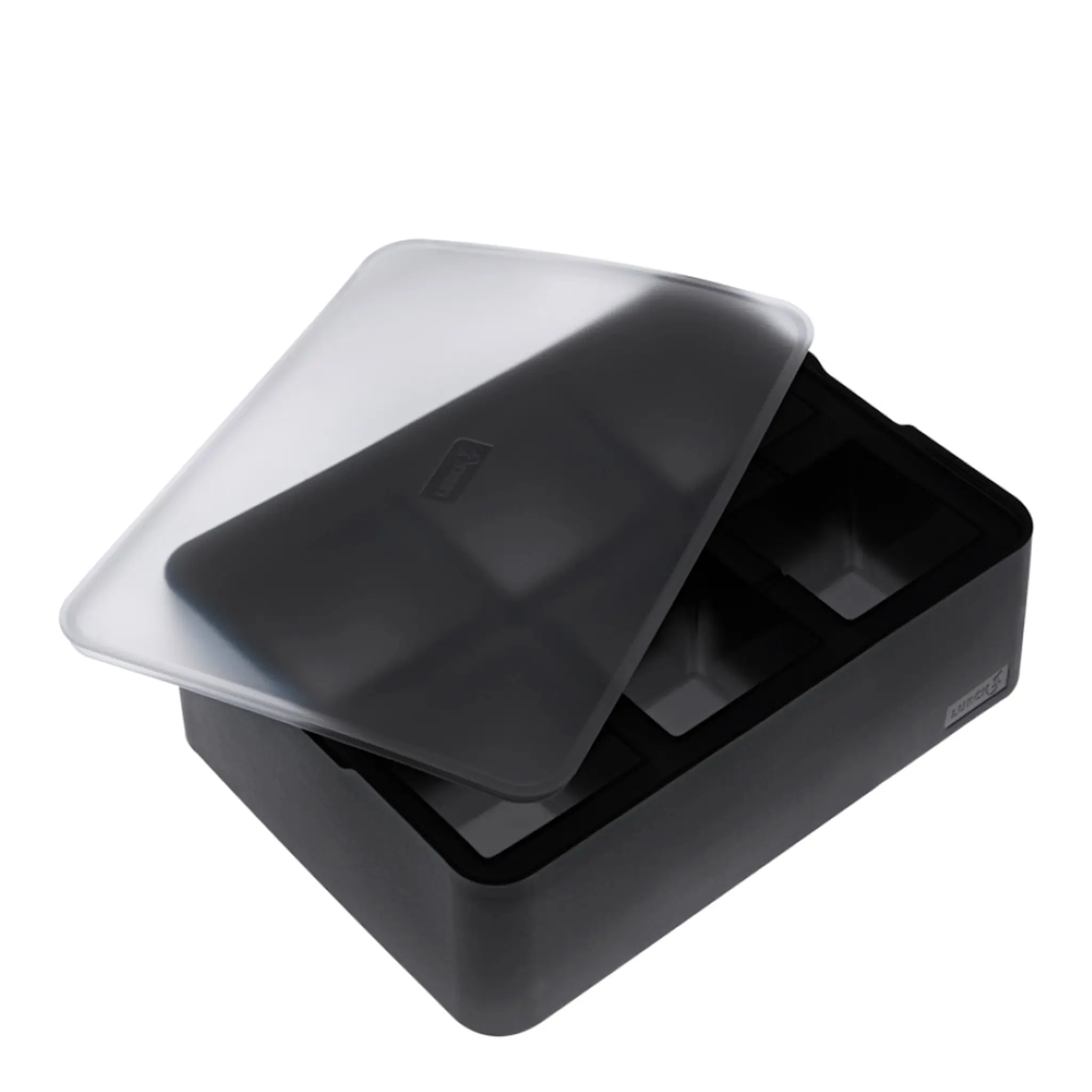 Lurch Isbitform till tärningar 5x5 cm Svart