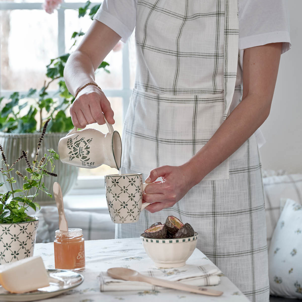 Strömshaga Marion Kannu 30 cl Kukka Vihreä