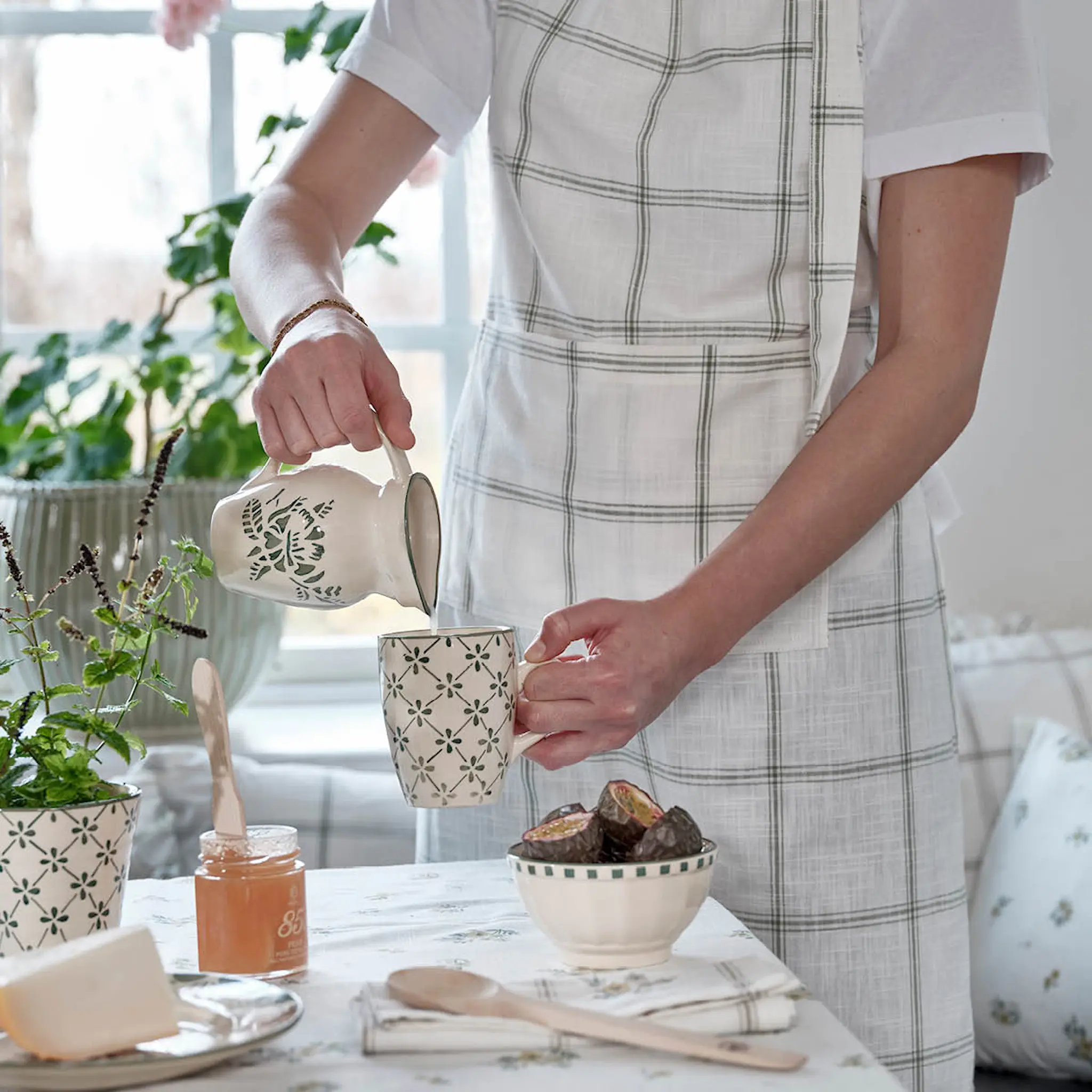 Strömshaga Marion Kannu 30 cl Kukka Vihreä