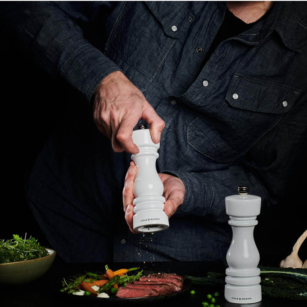 Cole & Mason London Pepparkvarn 18 cm Vit