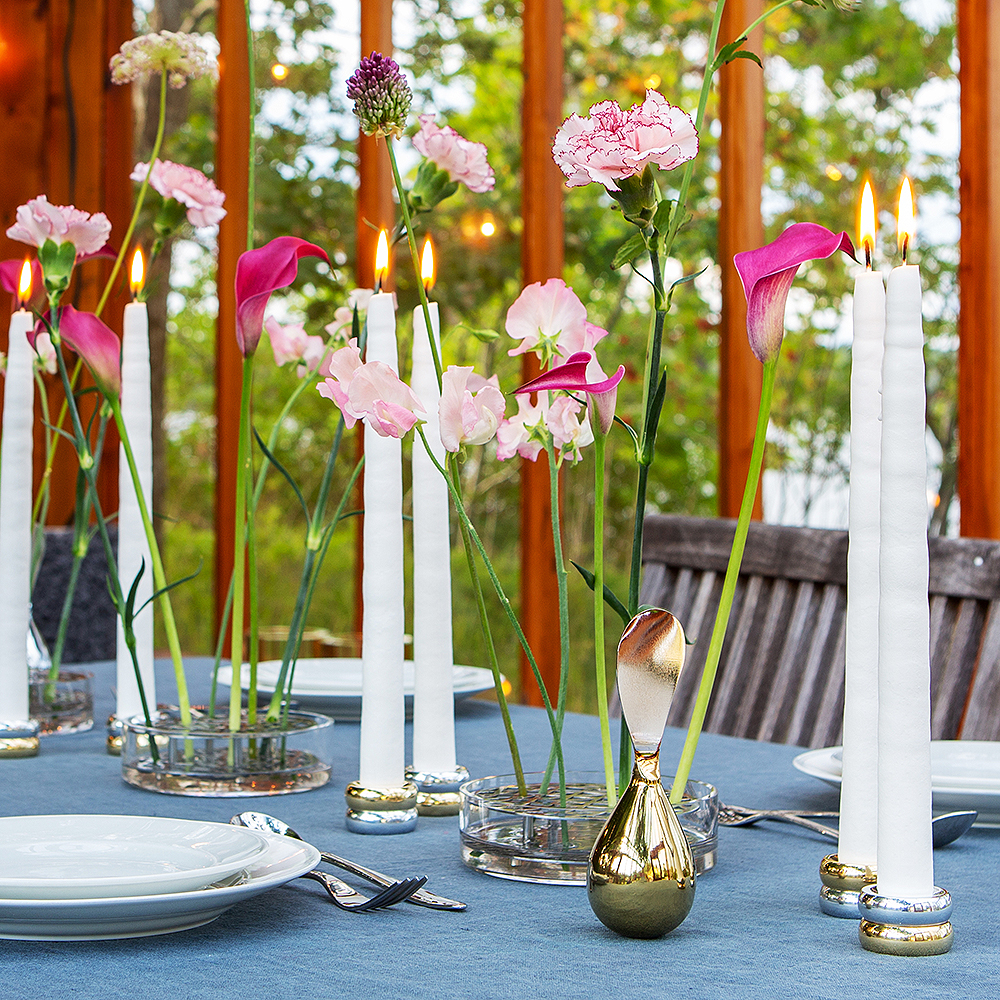 Klong Tilt smørkniv 14 cm messing