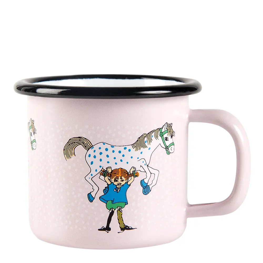 Peppi Emalimuki Peppi & Hevonen 1,5 dl Roosa