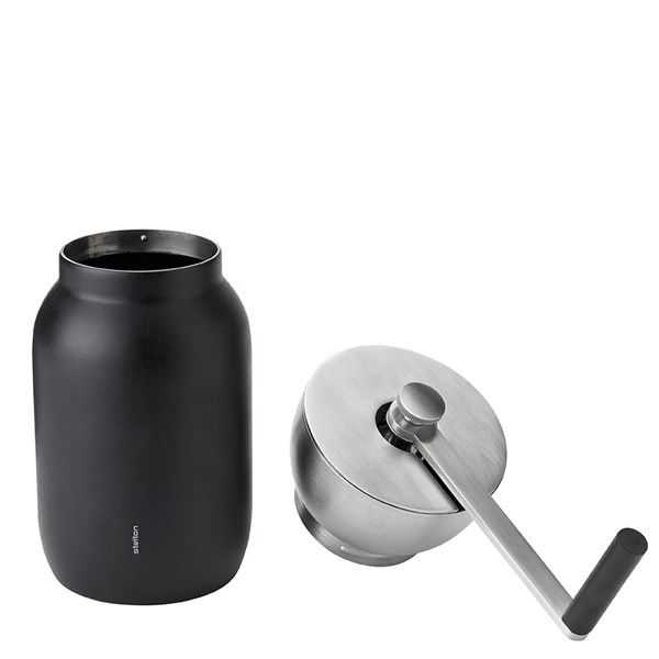 Stelton Collar Kahvimylly Musta/Teräs