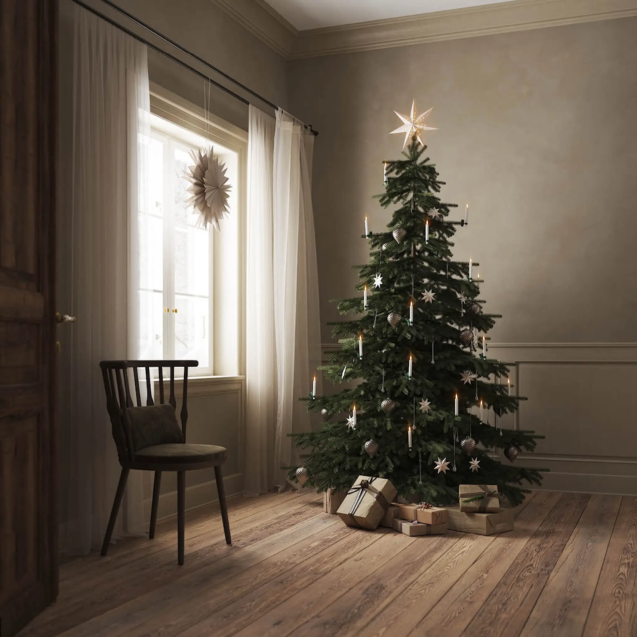 DeluxeHomeart LED Joulukuusenkynttilä 1,2 x 13 cm 6 kpl Valkoinen