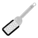 Stekspade med hål vinklad 26 cm stål