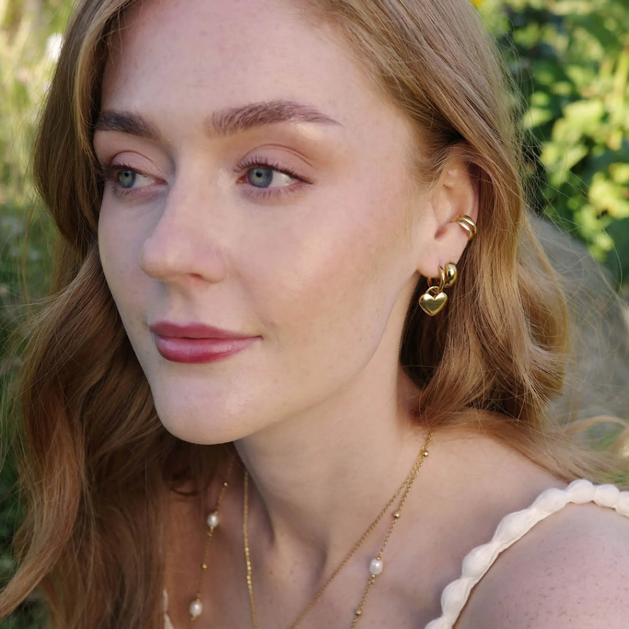 A&C Oslo AS Steel - Soft Coll øredobber 13 mm gull