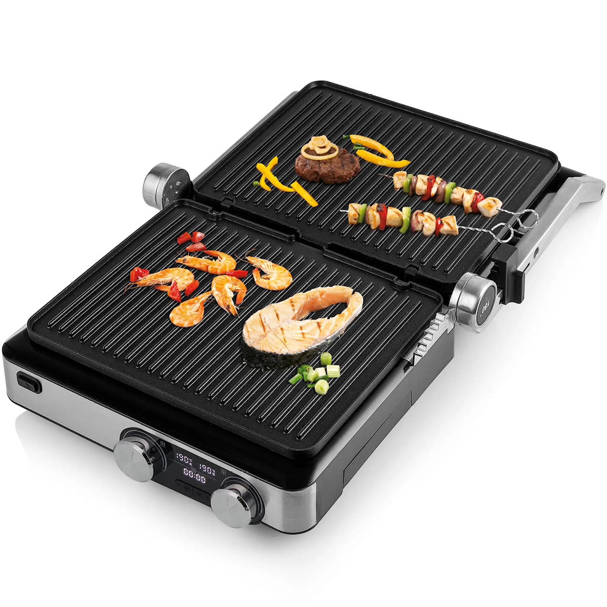 PRINCESS Elektrisk bordsgrill 29x23 cm 2000W
