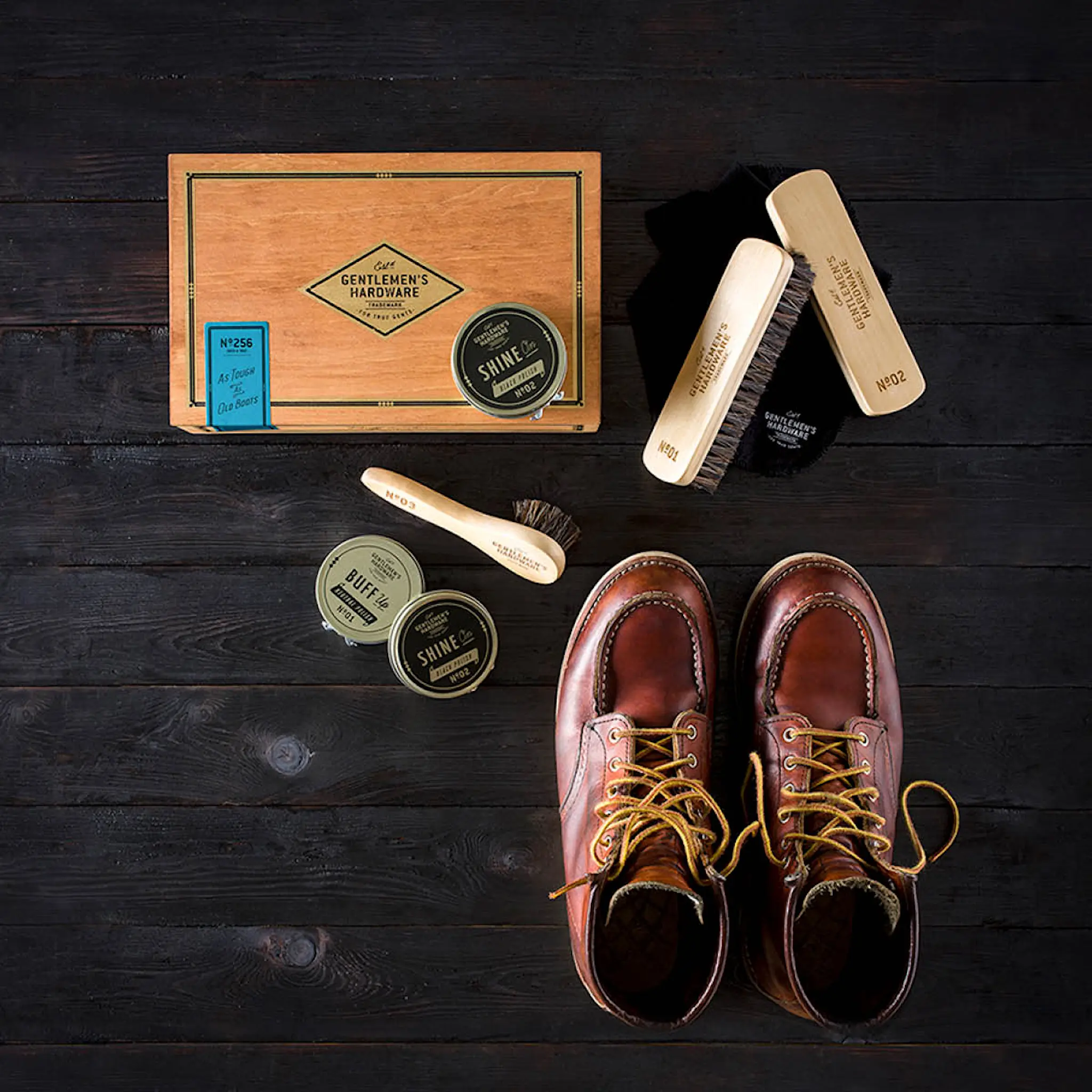 Gentlemen's Hardware Skovårdset 7 delar i etui brun