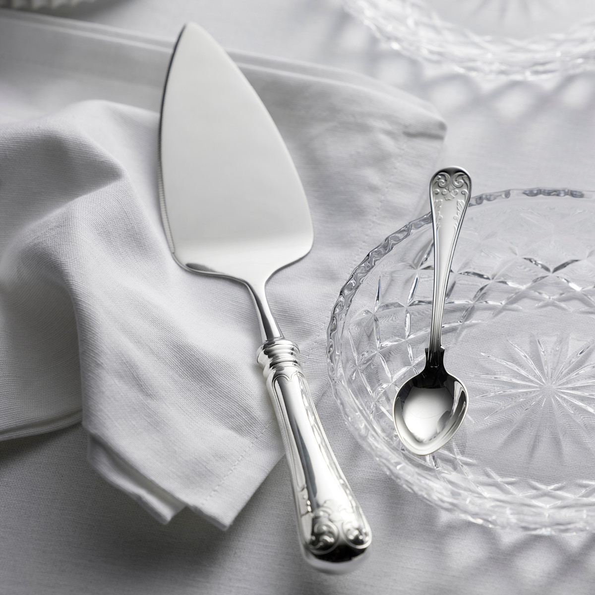 Gense Gammal Fransk tårtspade 26,5 cm EPNS