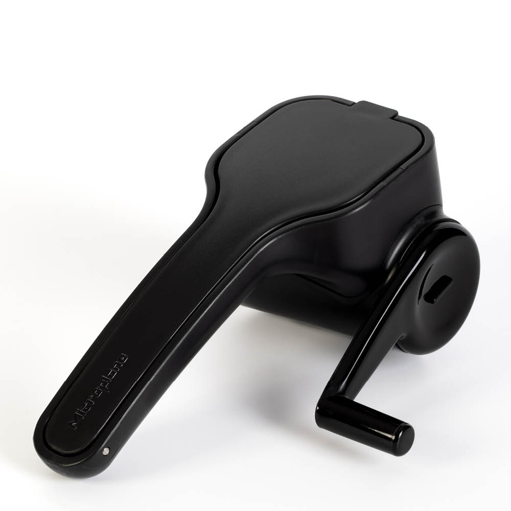 Microplane Classic Rotary roterande rivjärn svart