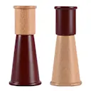 Gurken salt- och pepparkvarn 15 cm 2-pack mörkröd/brun
