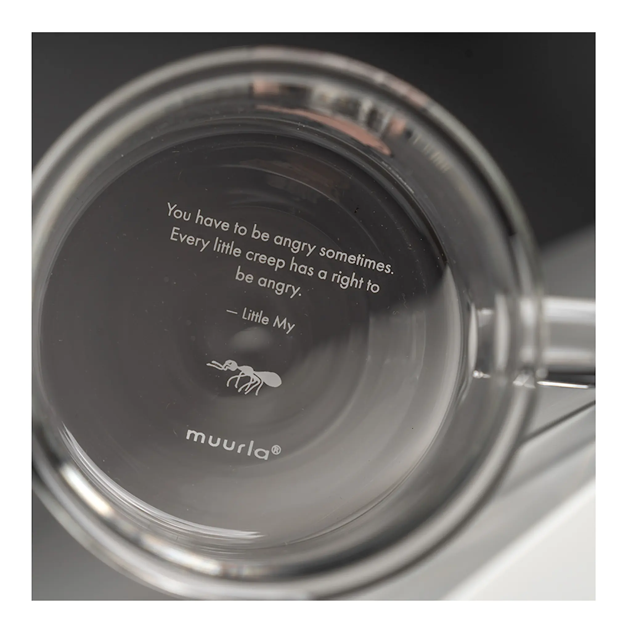 Muurla Muumi Lasimuki Pikku Myy 35 cl Kirkas