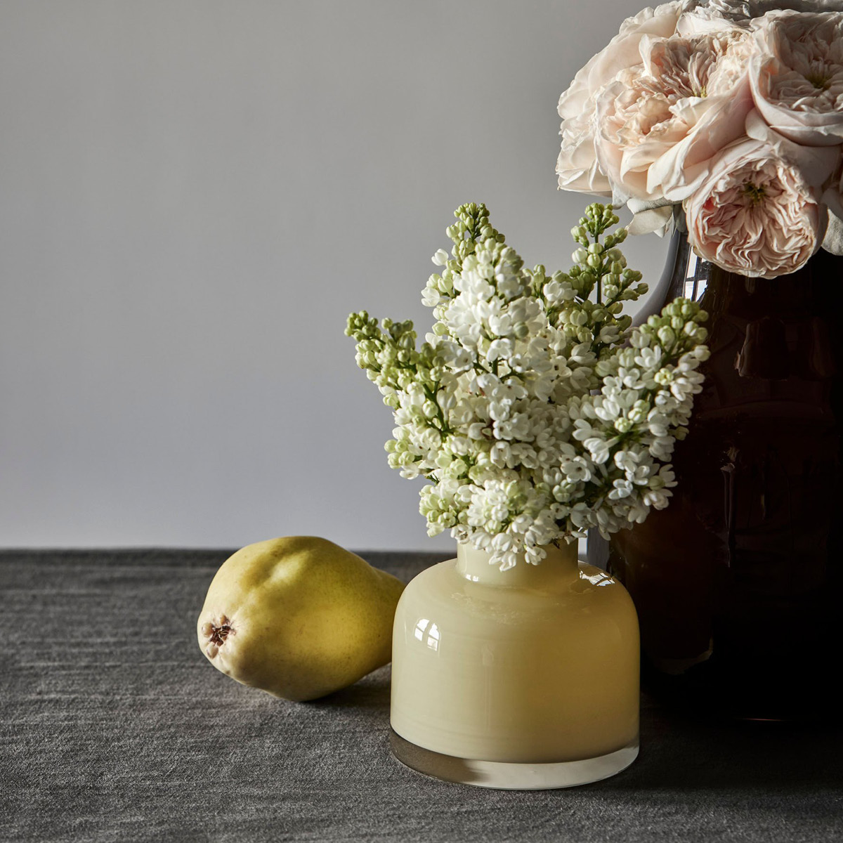 Tell Me More Florence vase liten 9 cm linen