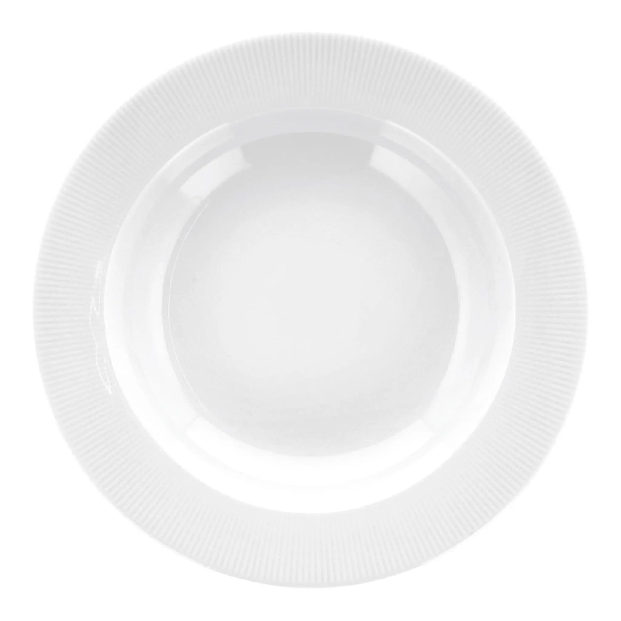 Pillivuyt Eventail Syvä lautanen 22 cm Valkoinen