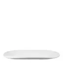 Lyngby Tura ovalt serveringsfat 34x14,5 cm vit