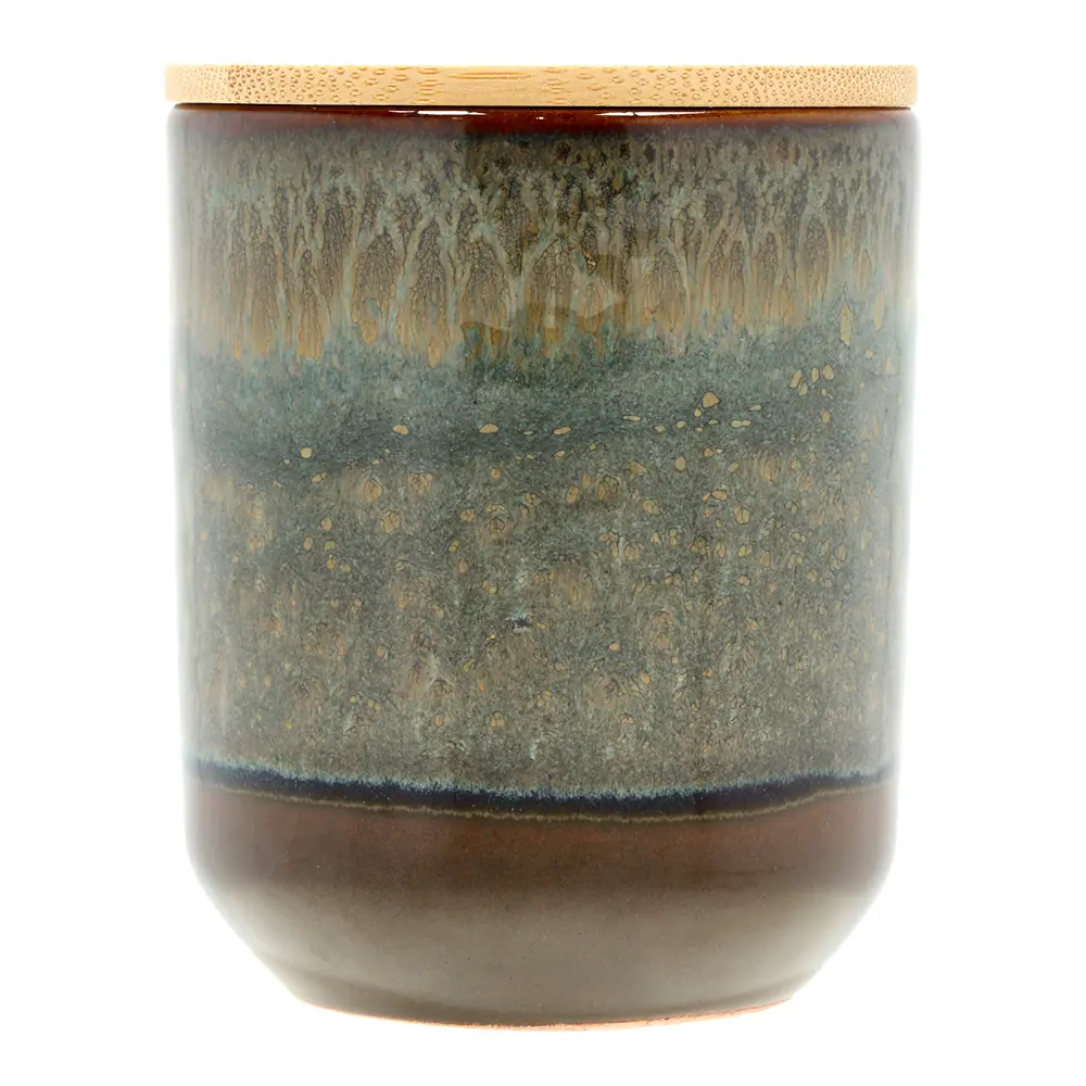 Iris Tuoksukynttilä 8x9,5 cm Ruskea/Vihreä