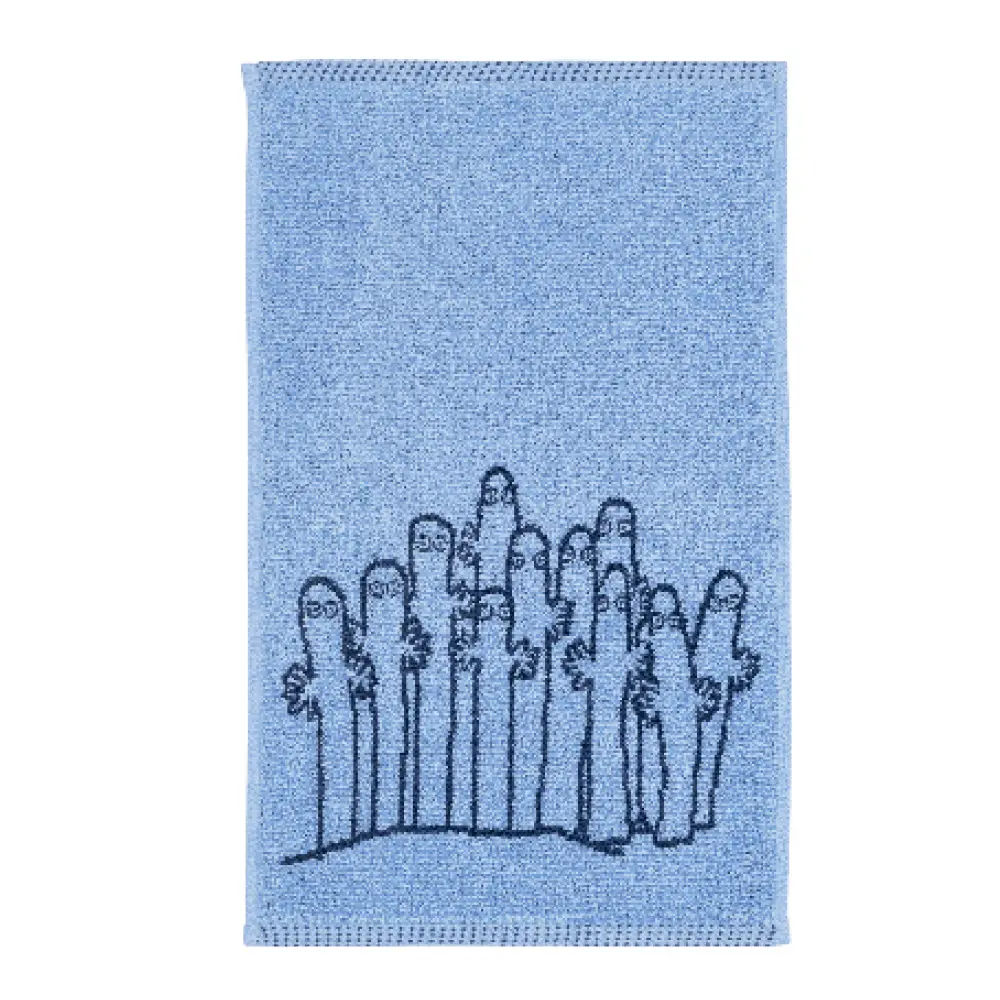 Muumi Käsipyyhe Hattivatti 30x50 cm Sininen