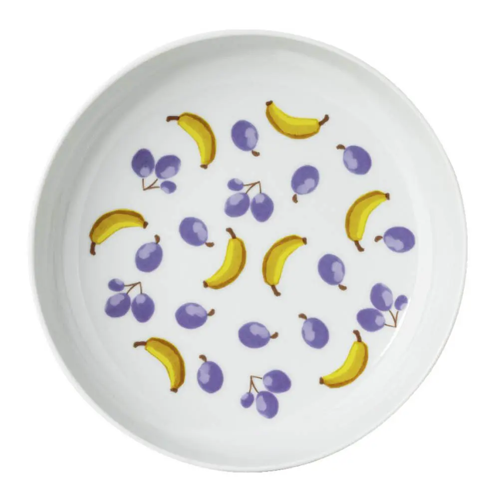 Jungle Syvä lautanen20 cm Hedelmä