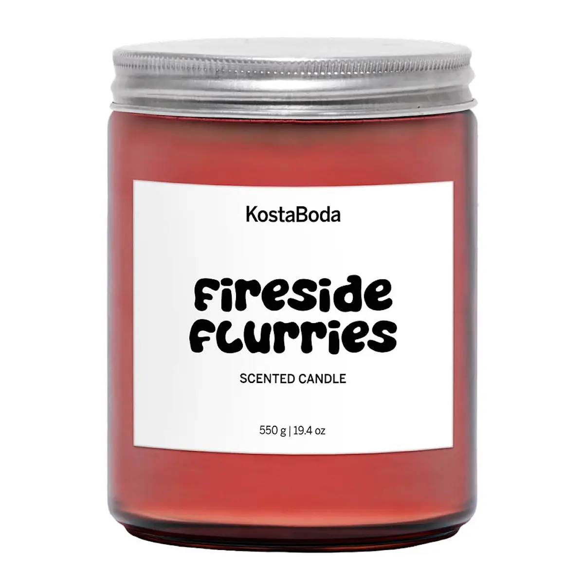 Kosta Boda Mind doftljus 13 cm Fireside Flurries
