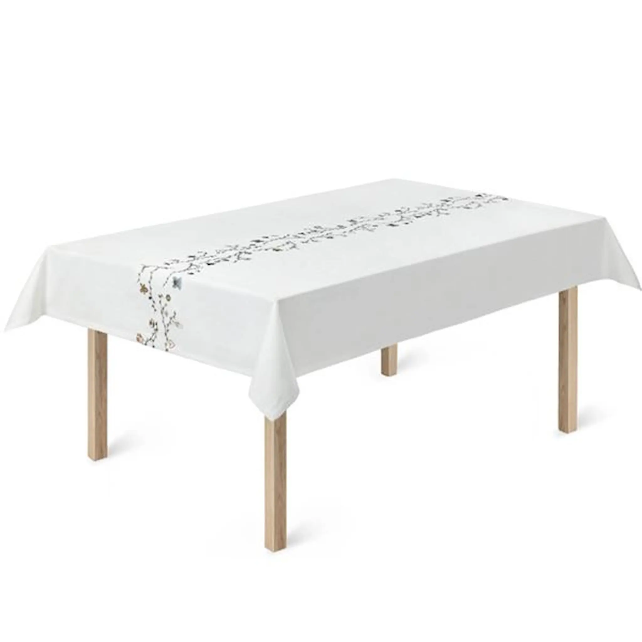 Kähler Hammershøi Christmas Julduk 150x220 cm Vit