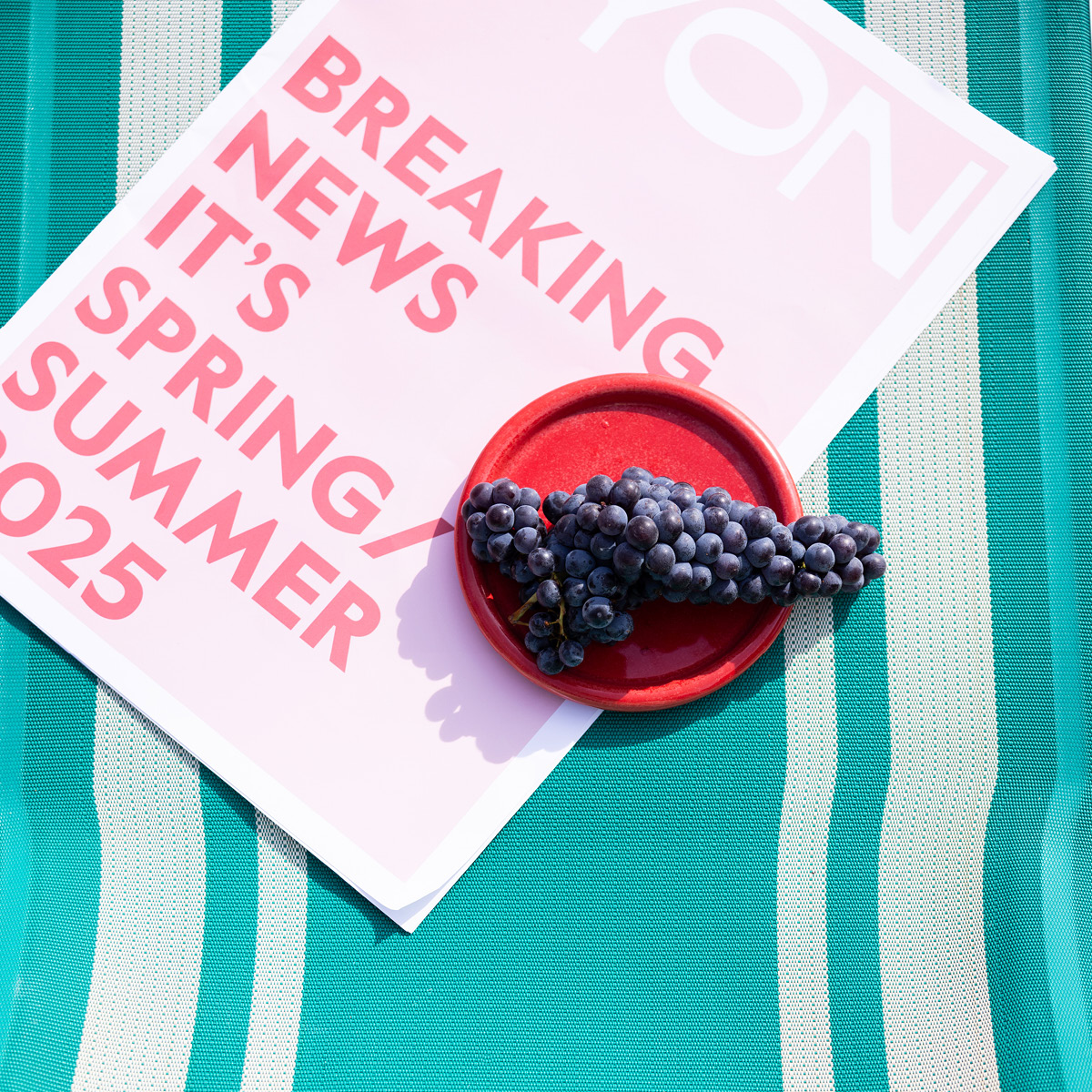 ByOn Porto mini tallerken 17 cm rød