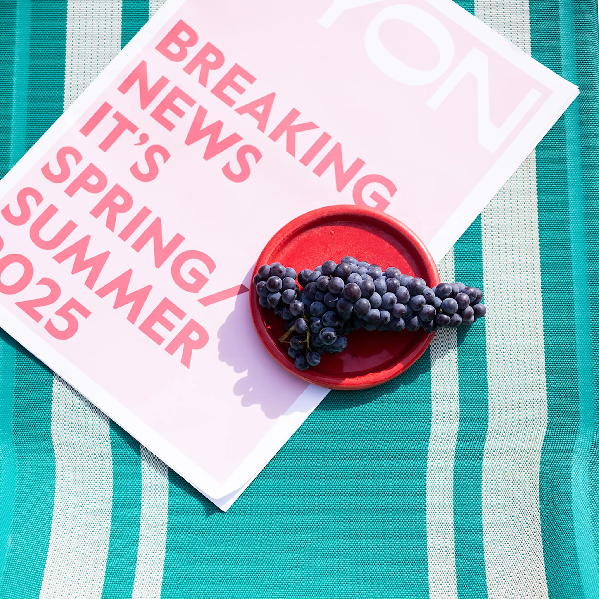 ByOn Porto mini tallrik 17 cm röd