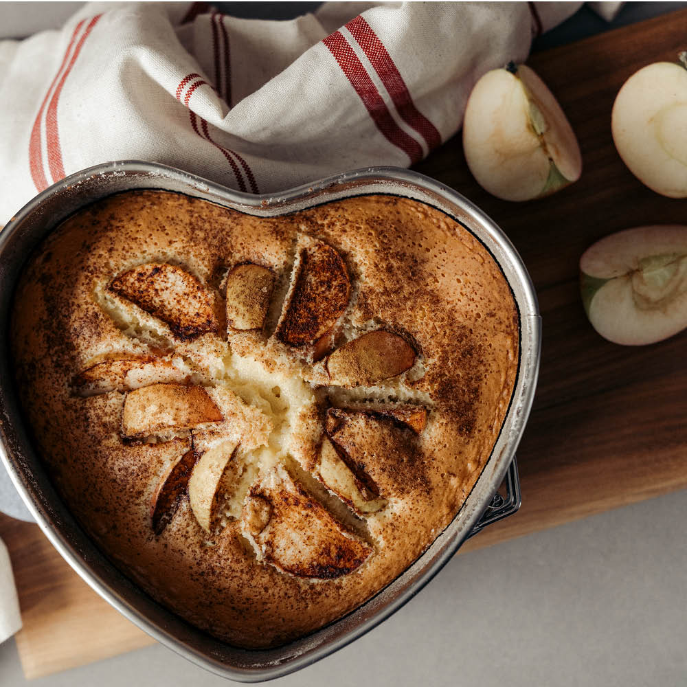 Anders Petter Steel Essentials springform 20x22 cm hjärta