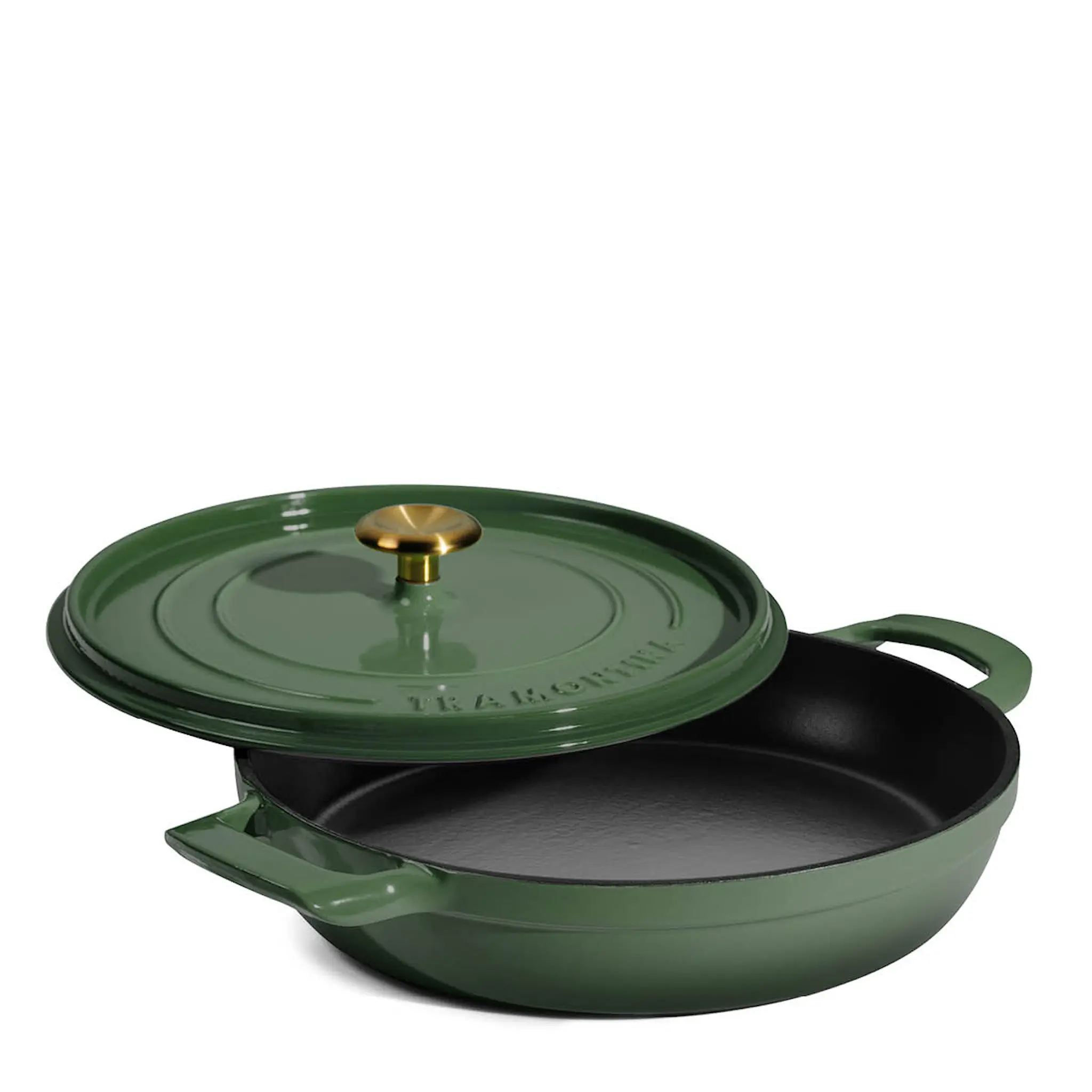 Tramontina Ampezzo støpejernspanne 30 cm grønn