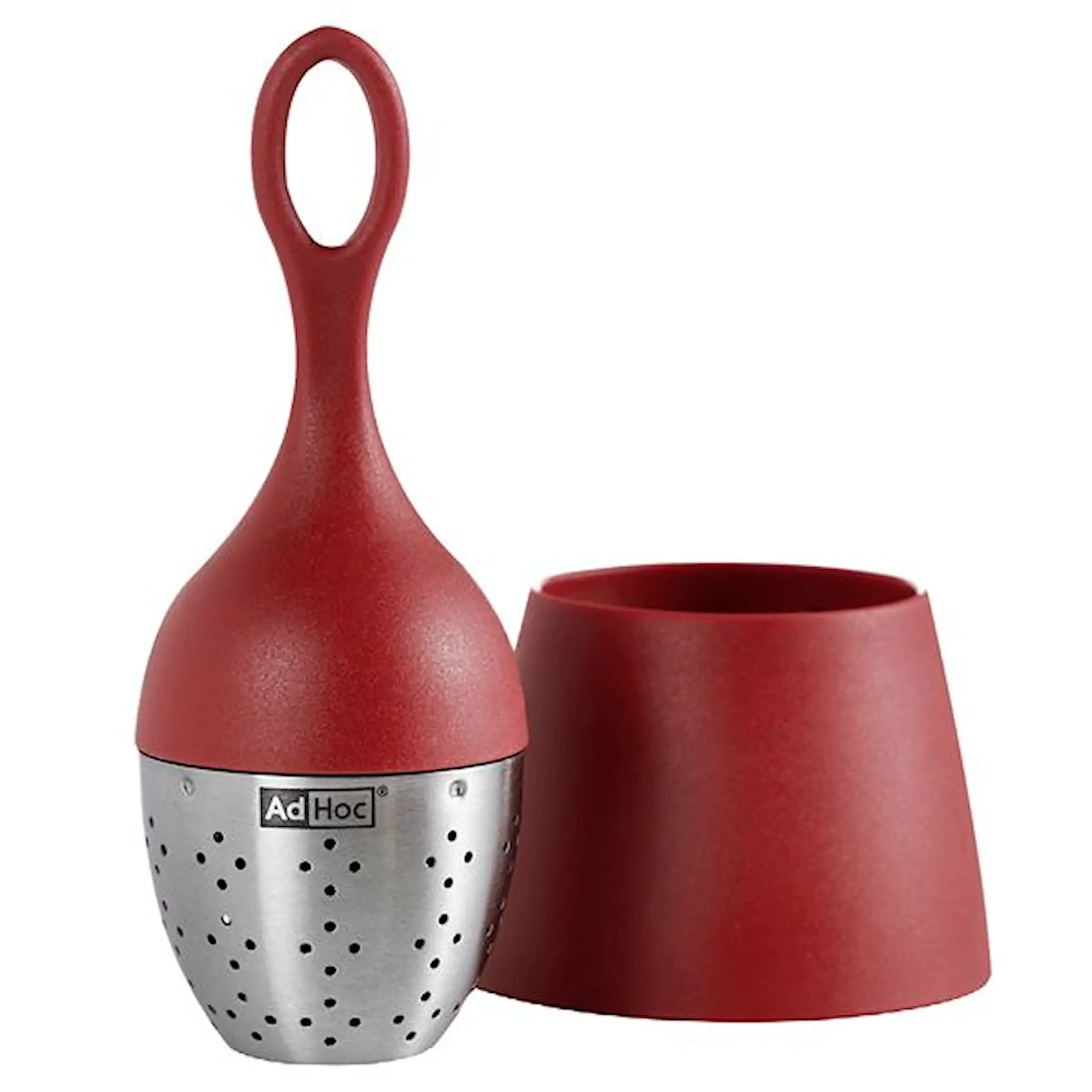 AdHoc Tesil 7 cm Röd