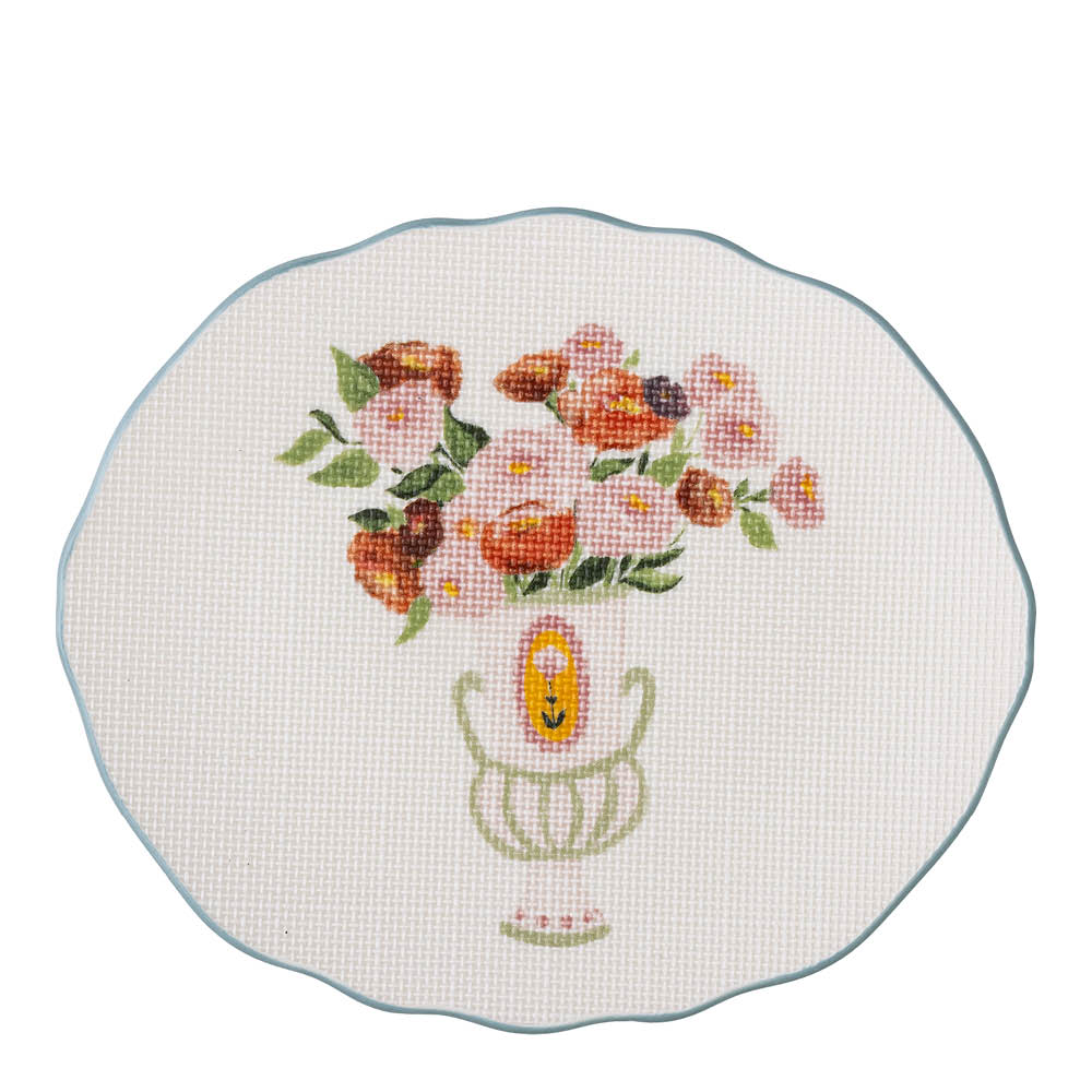 Bloomingville Dorothy tallerken 20 cm blå