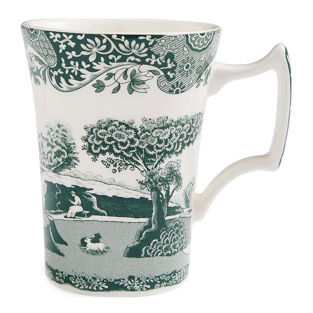 Spode - Heritage Green Italian Muki 28 cl Vihreä/Valkoinen