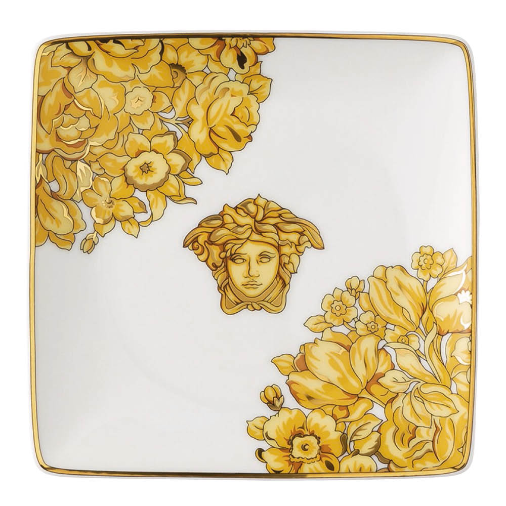 Versace Medusa Rhapsody kulho 12 cm neliönmuotoinen, matala