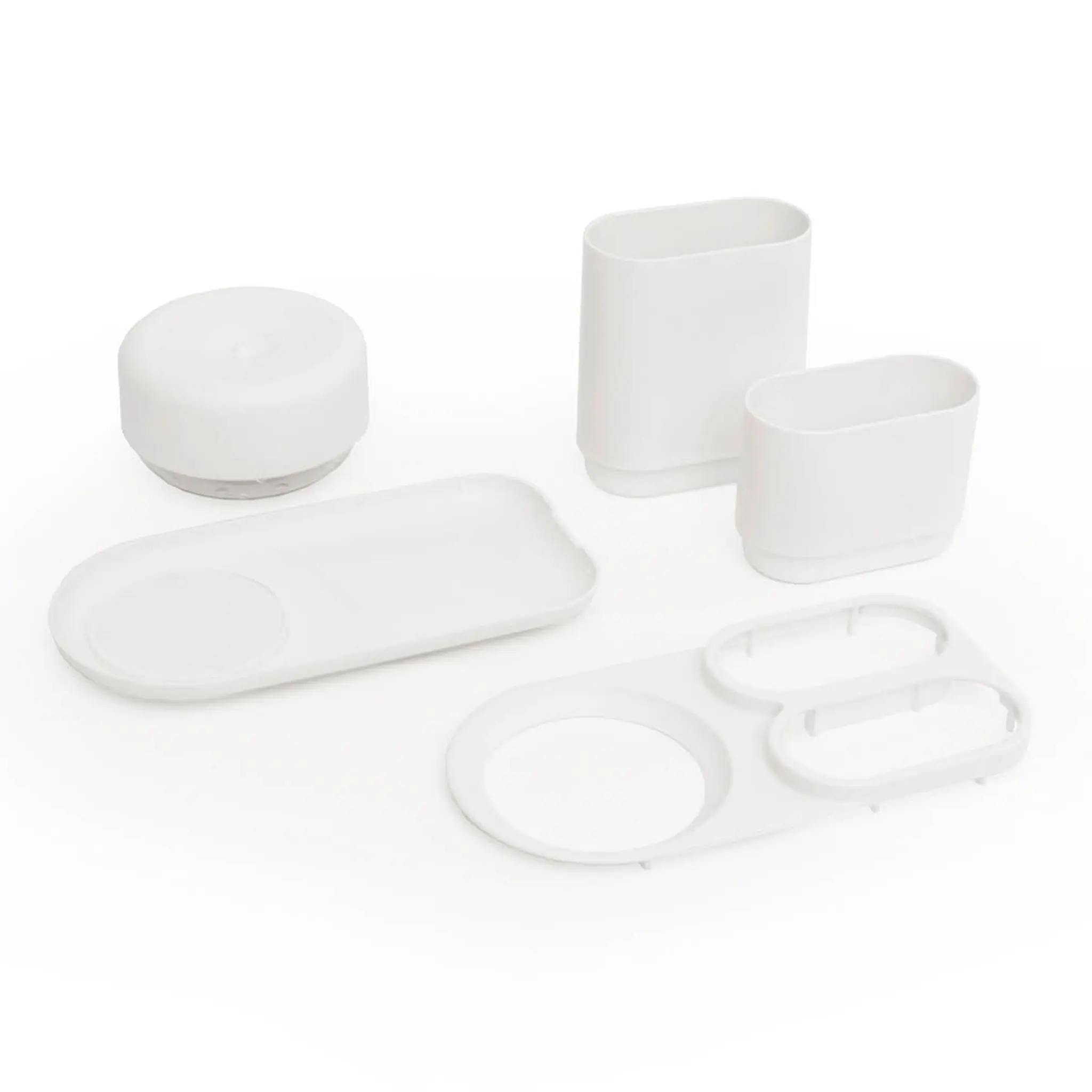 Bosign Do-Dish Tiskiharjateline saippuapumpulla 13 cm Valkoinen