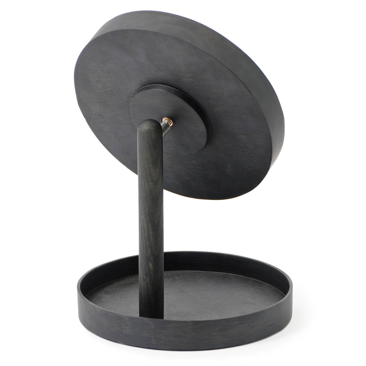 Wireworks Look sminkespeil med fot 25 cm mørk eik