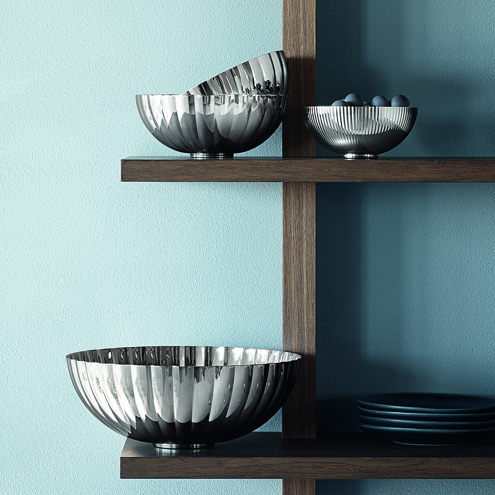 Georg Jensen Bernadotte skål stor 26 cm blank