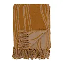 Ginna pläd 160x130 cm brun