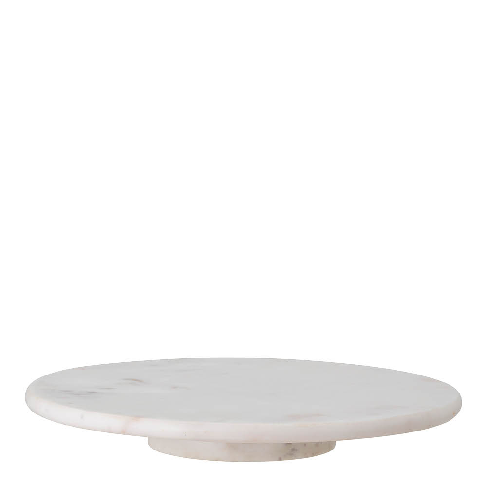 Bloomingville - Ellin Pyörivä vati 35,5 cm White Marble