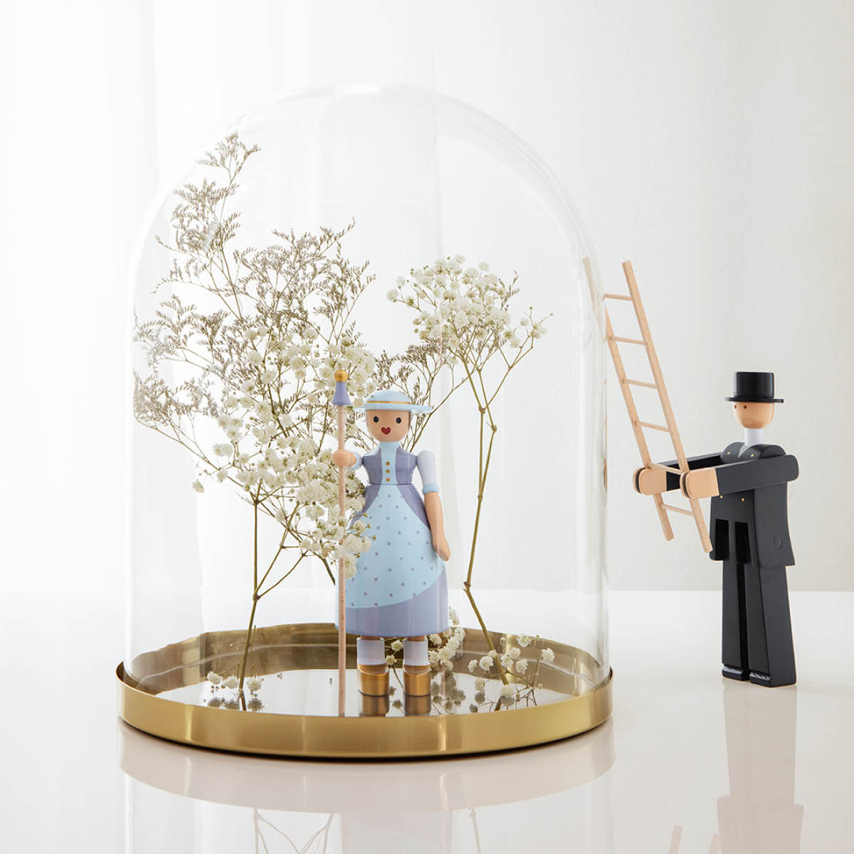 Kay Bojesen Denmark Skorsteinsfeier trefigur 20,5 cm svart