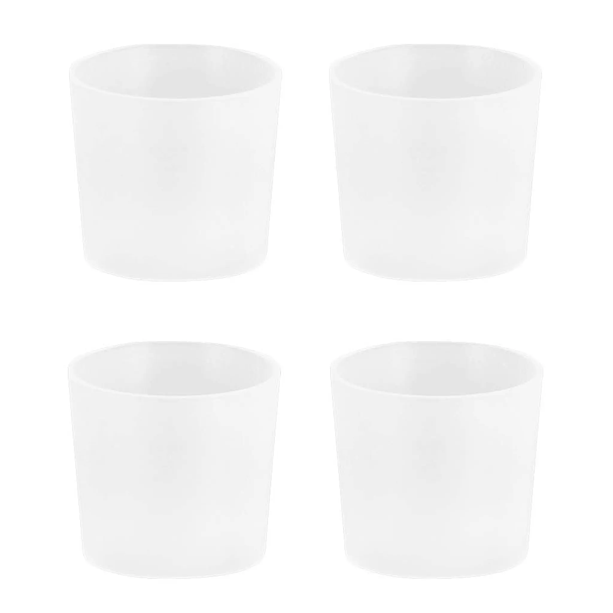 Moods & More Caps ljusmanschetter 2x1,9 cm 4-pack klar